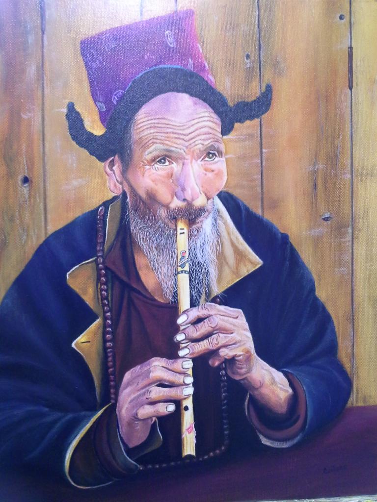 huile sur toile