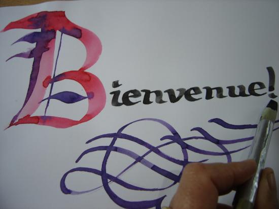 calligraphie latine